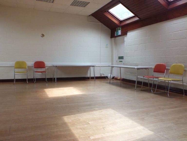 Light, airy community hall for hire